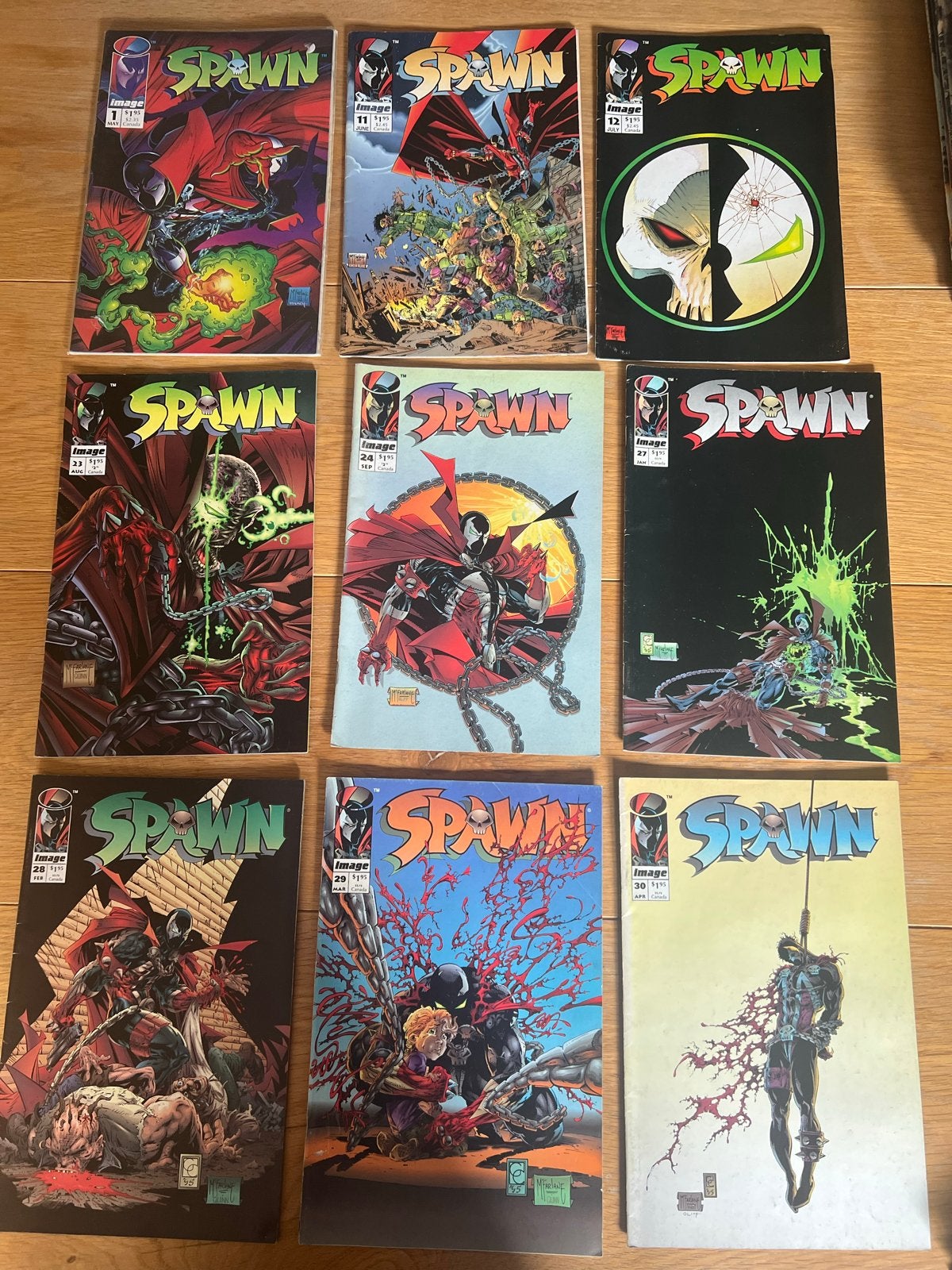 Grote collectie Amerikaanse comics: Spawn, The Maxx, Lobo, Meerdere comics, Ophalen of Verzenden, Gelezen, Amerika