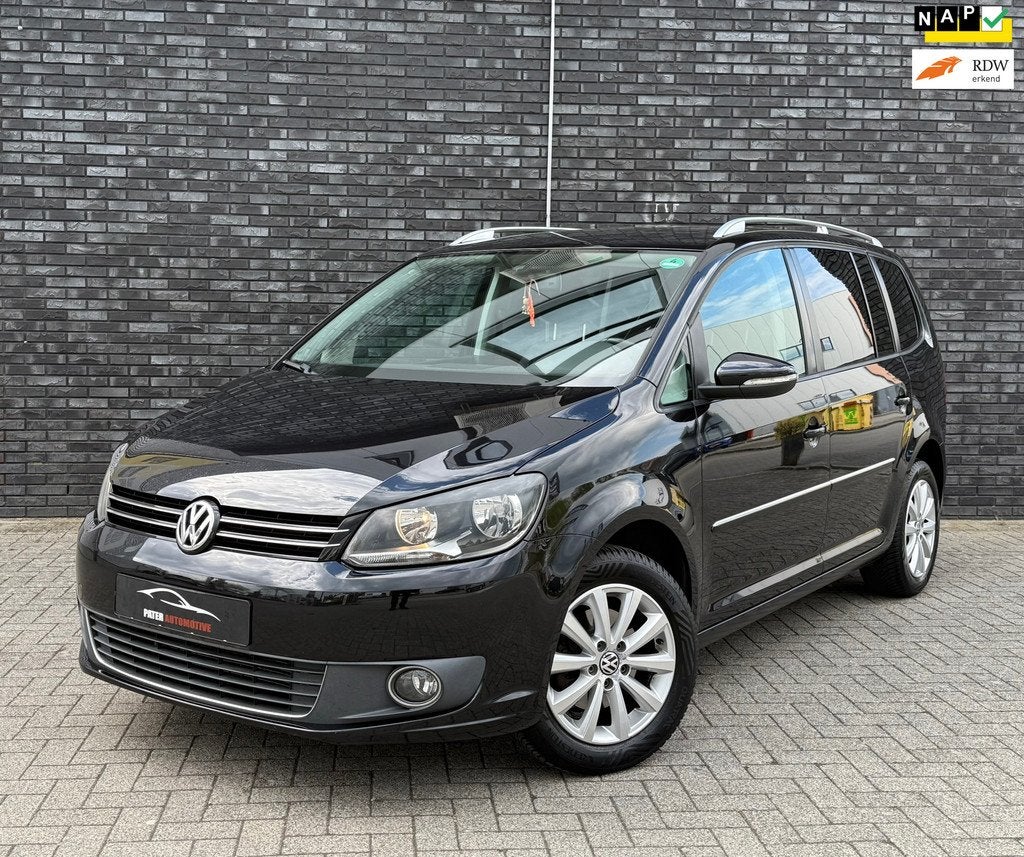 Volkswagen Touran 1.2 TSI Highline NAP|Cruise|Navi|PDC|Trekh, Auto's, Volkswagen, Euro 5, 730 kg, Gebruikt, Zwart