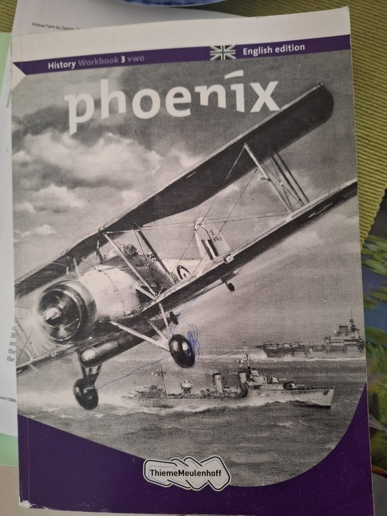 Boek history Phoenix 3-vwo workbook TTO, Ophalen of Verzenden, Alpha, Zo goed als nieuw, Overige niveaus
