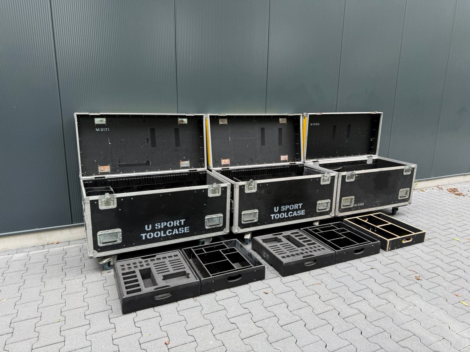 Kabelkist / flightcases set 120x60, Ophalen, Overige instrumenten