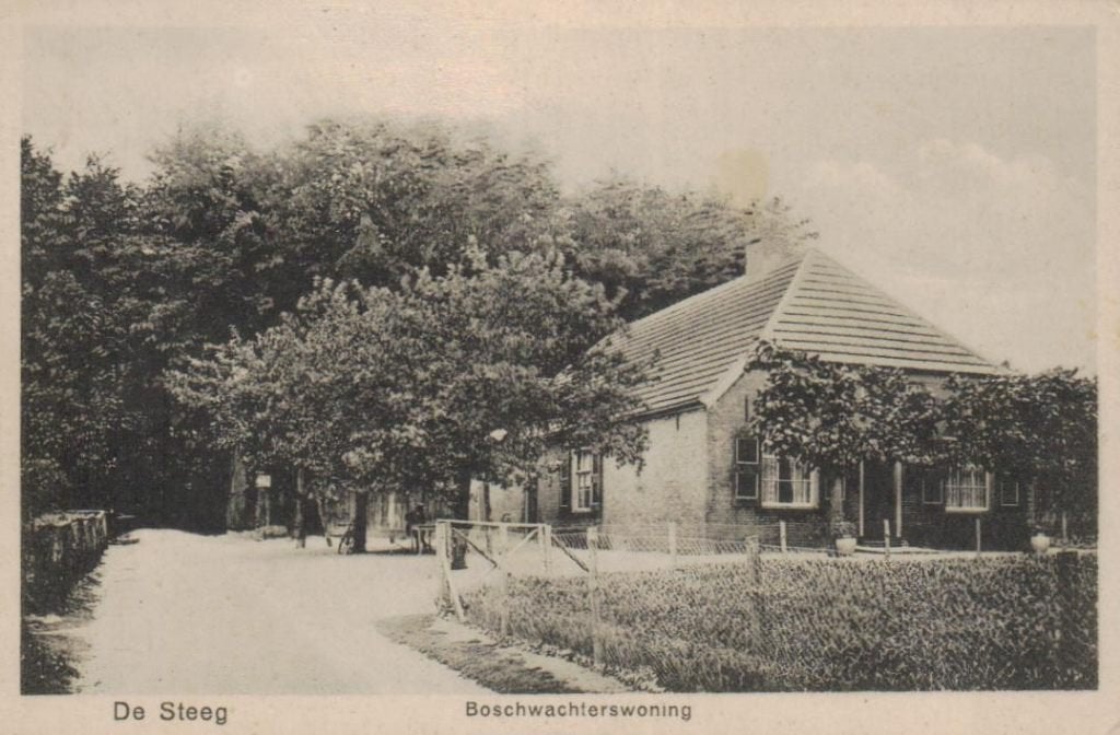 10 De Steeg Boschwachterswoning 1930 gelopen, Ophalen of Verzenden, 1920 tot 1940, Gelopen, Gelderland