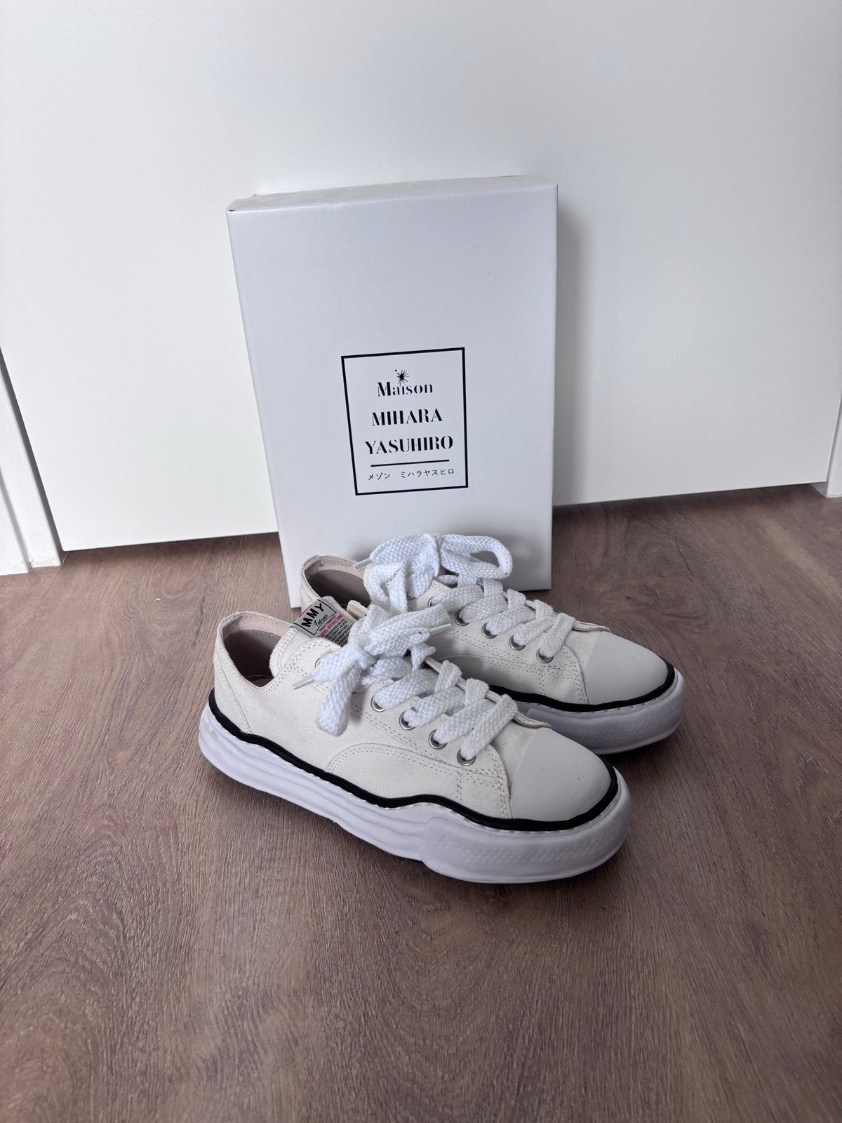 Maison Mihara Yasuhiro Maat 44, Ophalen of Verzenden, Nieuw, Wit, Sneakers of Gympen