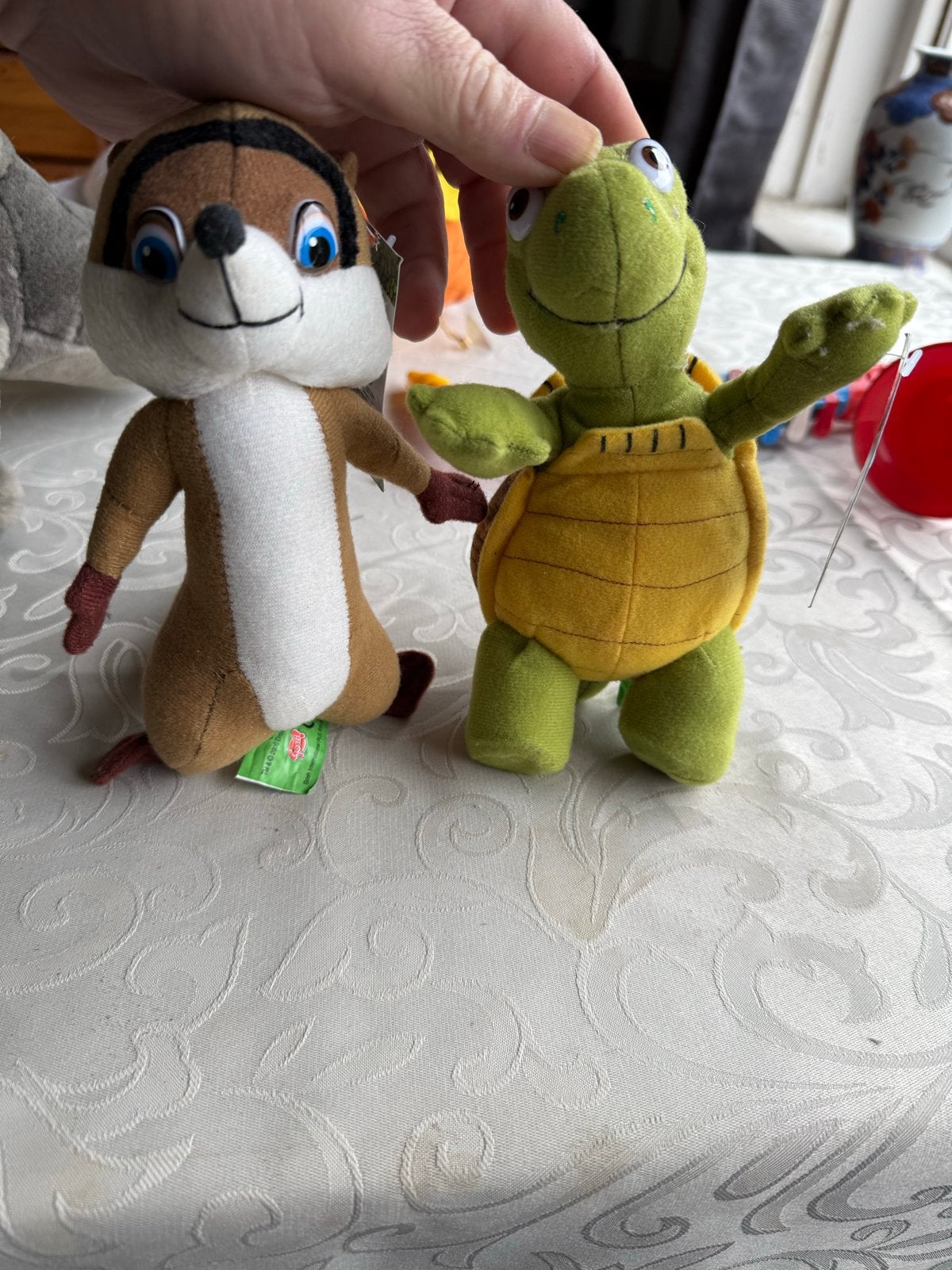 Over The Hedge knuffel - Wasbeer, Schildpad en stinkdier, Overige merken, Overige karakters, Overige typen, Ophalen of Verzenden
