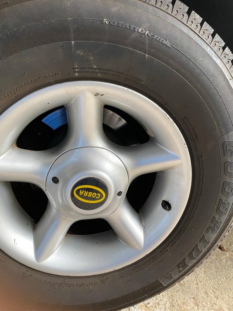 265/70 R16 Banden en Velgen voor Toyota Land Cruiser J90, Gebruikt, 16 inch, 265 mm, Banden en Velgen