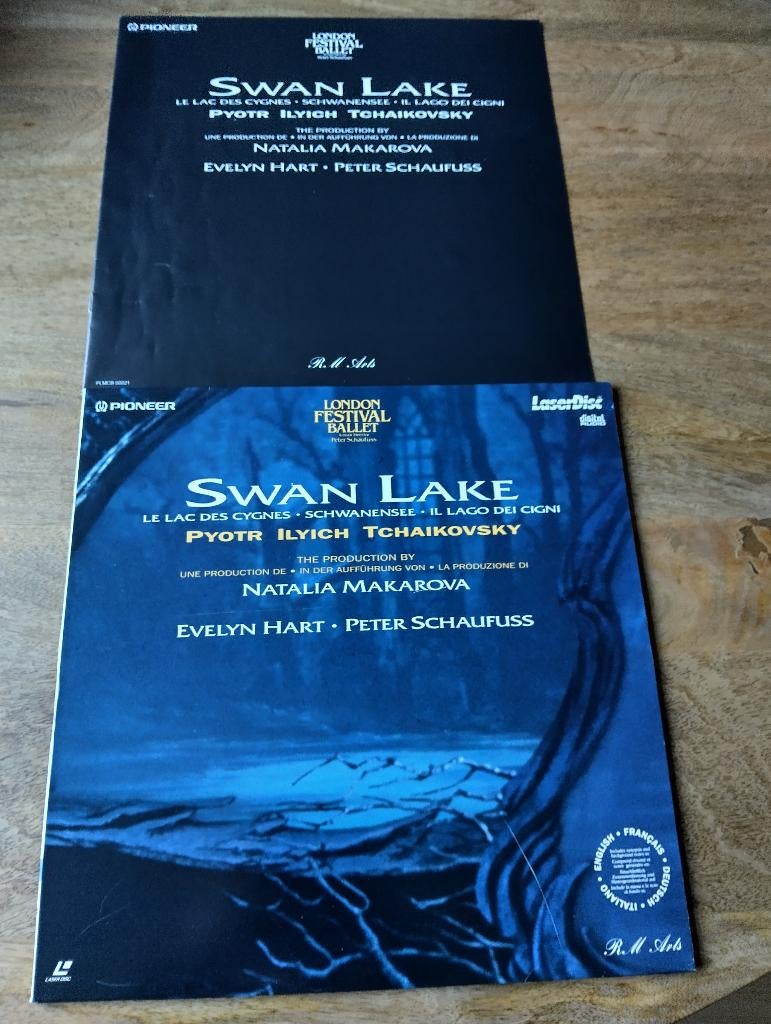 Swan Lake: London Festival Ballet * LaserDisc * Cd Video *, Cd's en Dvd's, Dvd's | Overige Dvd's, Alle leeftijden, Ophalen of Verzenden