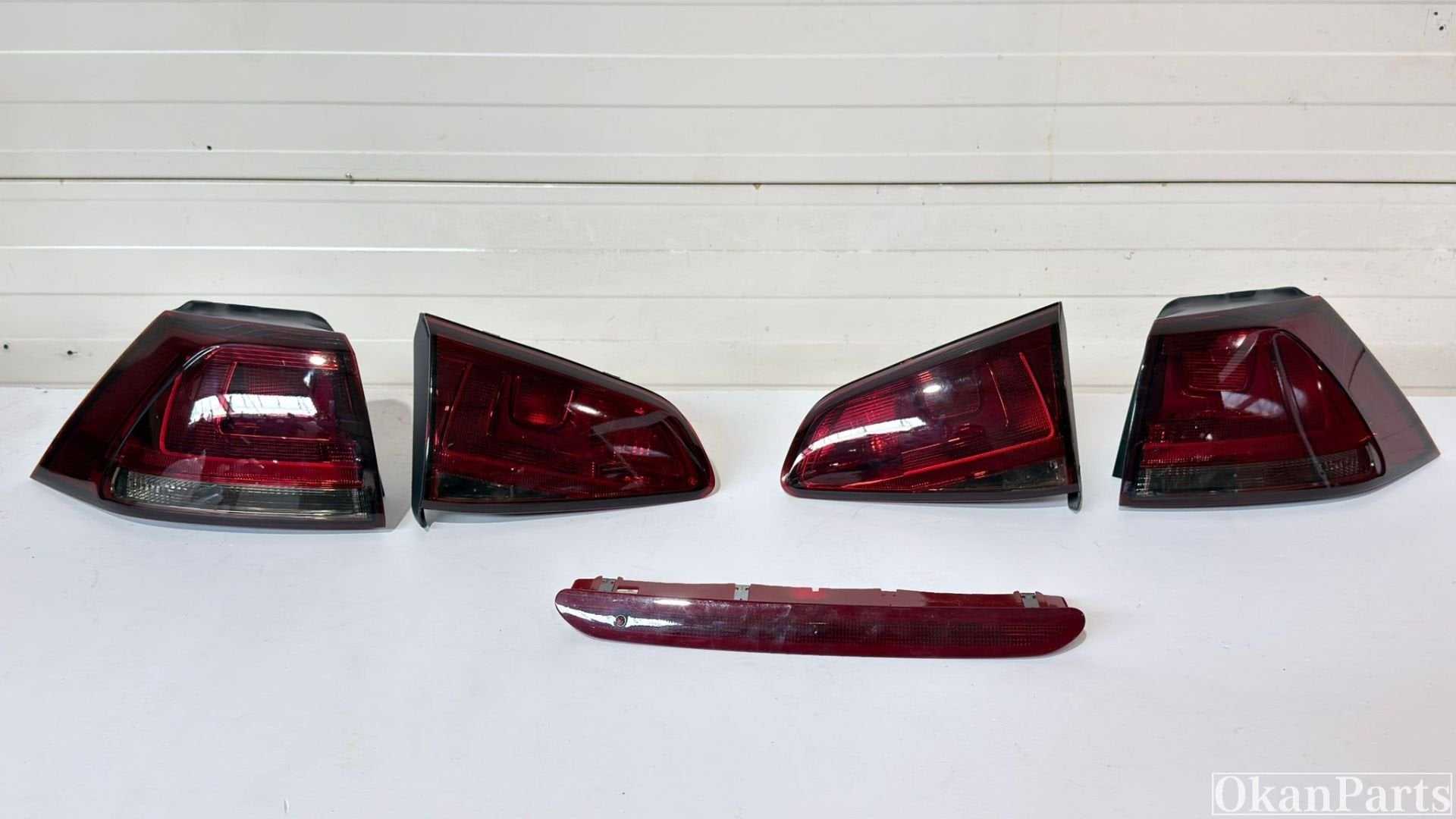 Volkswagen Golf 7 achterlicht Set Smoked Links Rechts