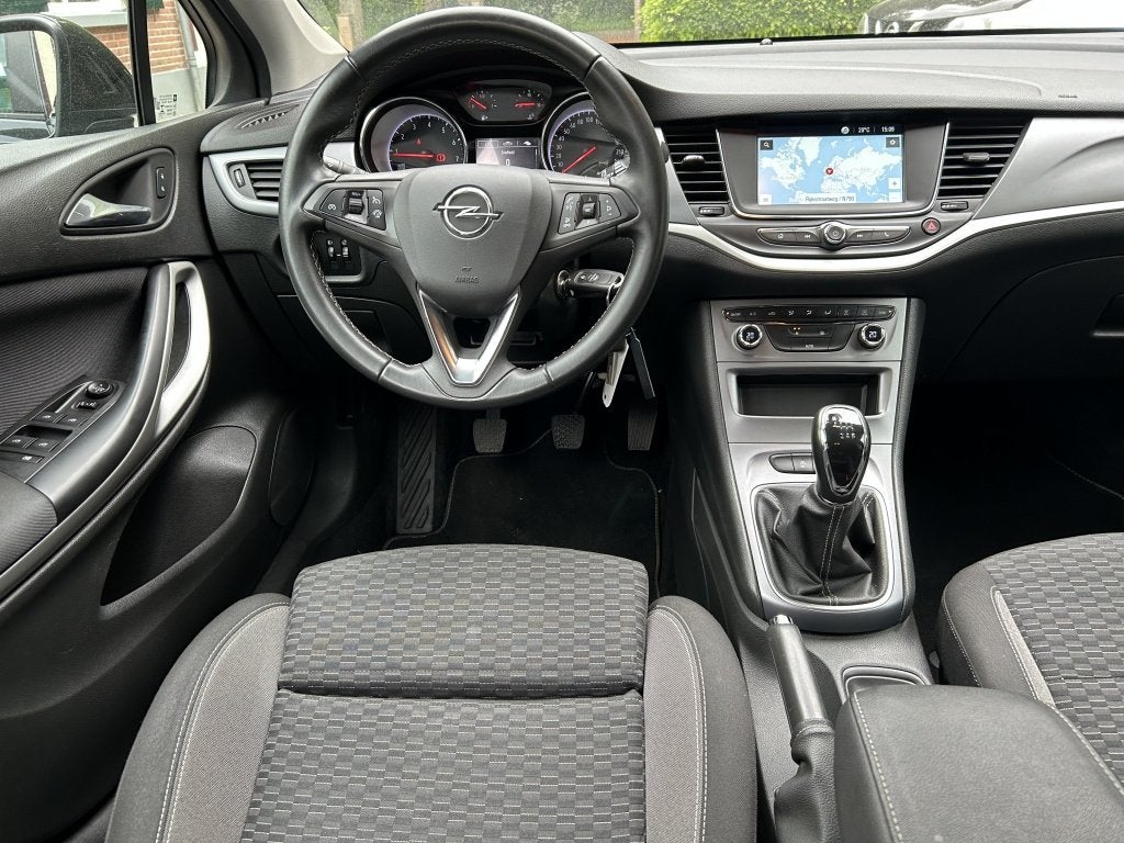 Opel Astra Sports Tourer 1.2 130pk Bns Ed. Navi, Camera, Car, Stof, Euro 6, 1199 cc, Met garantie (alle)