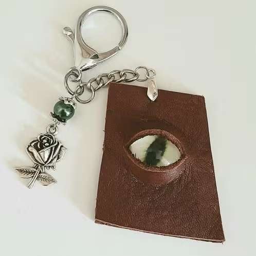 Handgemaakte leren accessoire  voor Tas of Sleutels  *Nieuw*, Ophalen of Verzenden, Nieuw