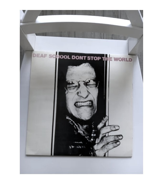 original lp-deaf school-dont stop the world *1977*, LP, Overige genres, Ophalen of Verzenden, Zo goed als nieuw