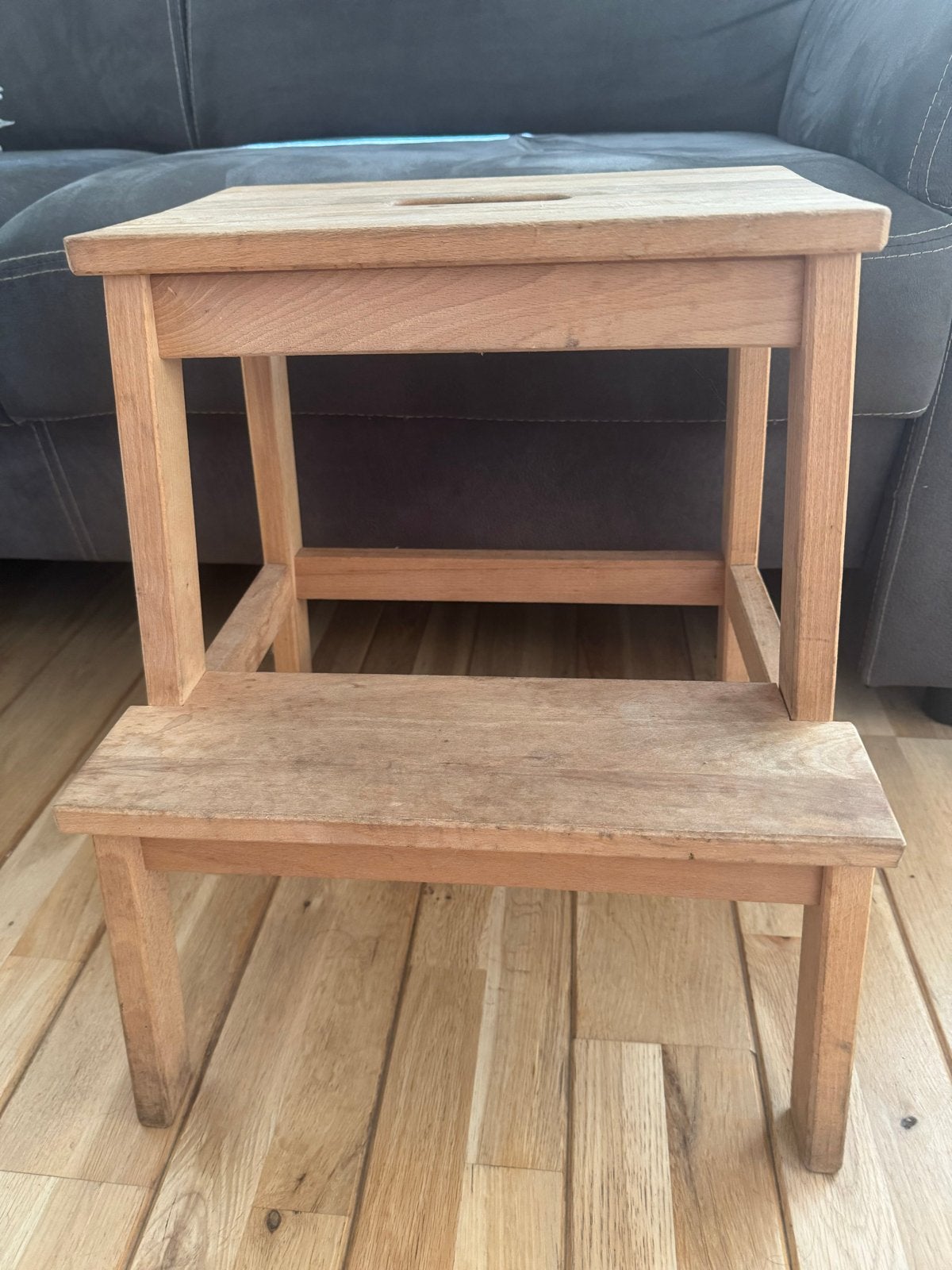 IKEA Bekväm krukje / opstapje van hout, Ophalen, Gebruikt, Hout
