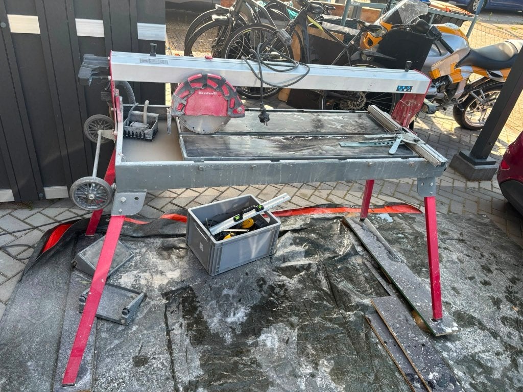 Einhell  Tegelzaag (92cm), Ophalen, Gebruikt, Overige typen, 30 tot 70 mm