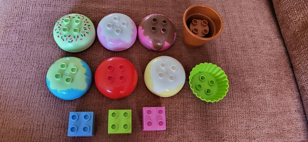 Lego duplo taartjes of ijsjes maken, Ophalen of Verzenden, Zo goed als nieuw, Duplo