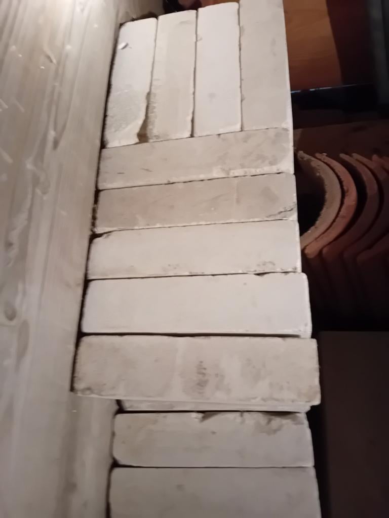 Witte kalkzandsteen Waalformaat, Doe-het-zelf en Verbouw, Metselstenen, Ophalen, Kalkzandstenen