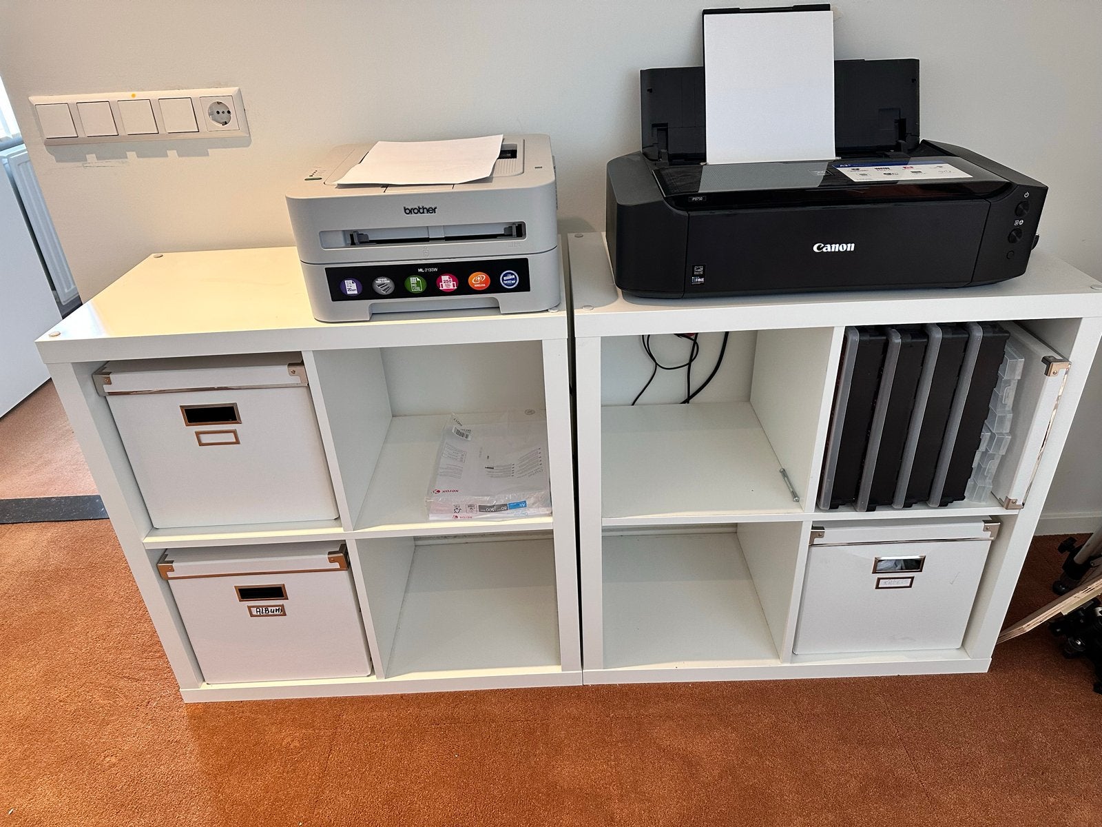 Kastjes Wit / boekenkast / stapelbaar als nieuw !, Gebruikt, Minder dan 100 cm, 25 tot 50 cm, 50 tot 100 cm