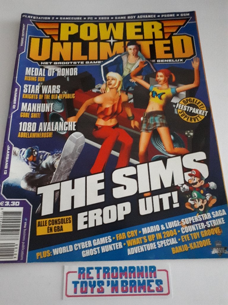 power unlimited - jaargang 12-nummer 01-januari 2004, Verzamelen, Tijdschriften, Kranten en Knipsels, Verzenden, 1980 tot heden