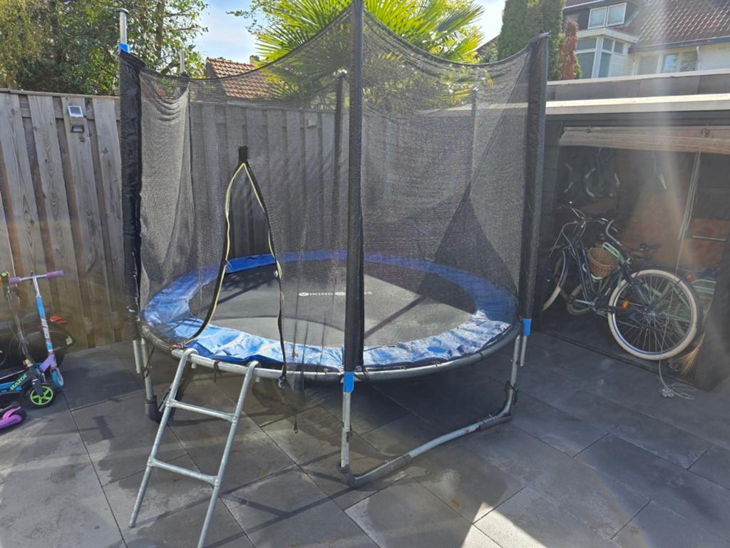 Trampoline, Ophalen
