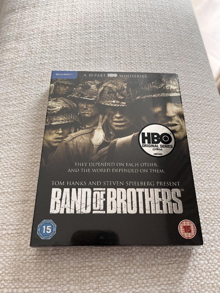 Band of Brothers Bluray (Sealed), Ophalen of Verzenden, Nieuw in verpakking, Actie, Boxset