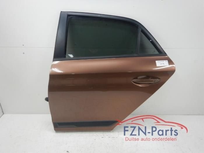 Hyundai I20 Portier Achterzijde Links-achter, Ophalen of Verzenden, Gebruikt, Achter, Deur