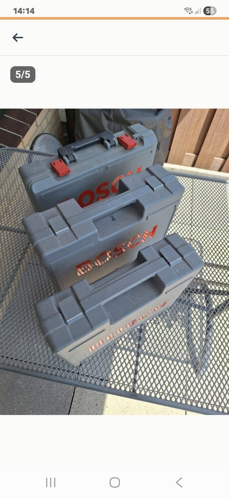Gipsschroefmachine Bosch, Ophalen, Gebruikt