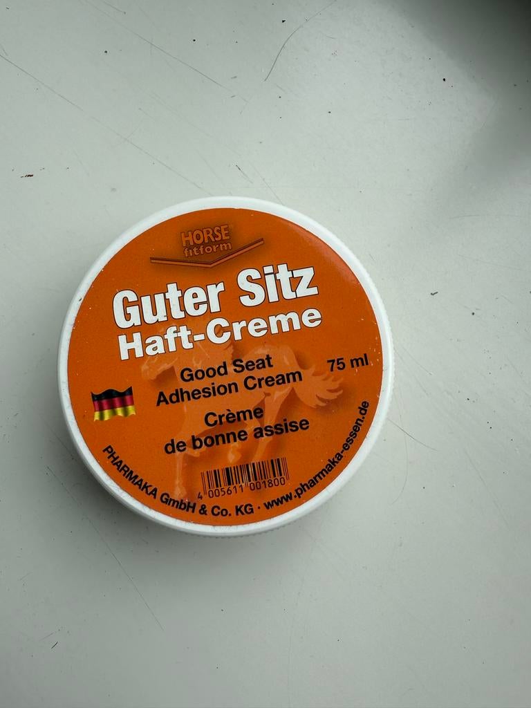 Anti slip creme voorkomt makkelijk glijden in het zadel, Ophalen of Verzenden, Nieuw, Dressuur