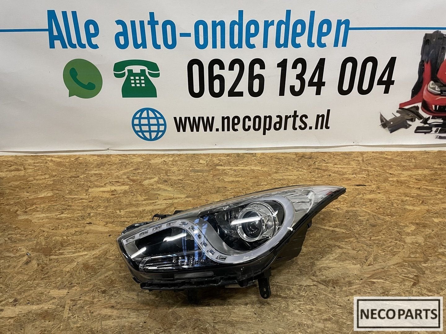 HYUNDAI I40 XENON LED KOPLAMP COMPLEET LINKS 92101-3Z031, Auto-onderdelen, Verlichting, Gebruikt, -, -, Ophalen of Verzenden