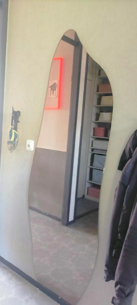 Base spiegel brons van Artalo. NIEUW. Afmeting: 66 x 178., Huis en Inrichting, Woonaccessoires | Spiegels, Ophalen, Nieuw, Overige vormen