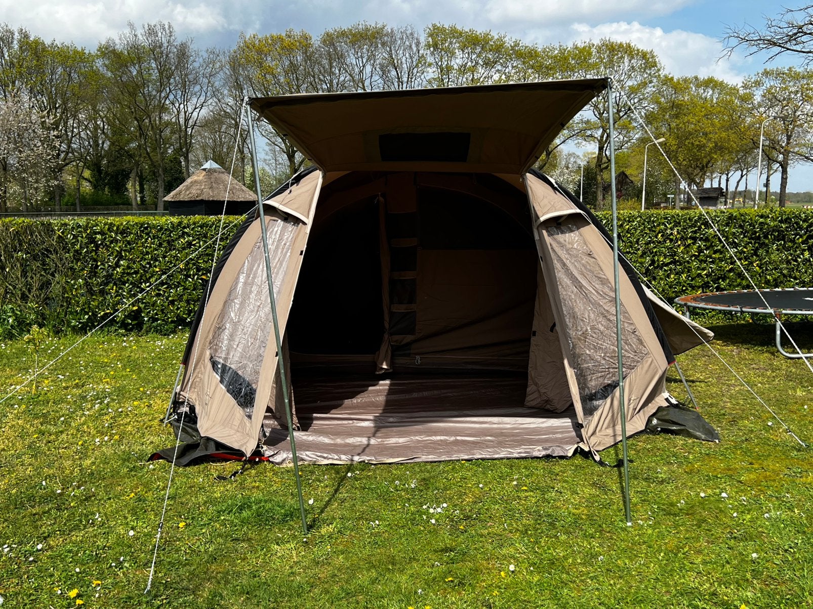 5 persoons tent, Ophalen of Verzenden, Zo goed als nieuw