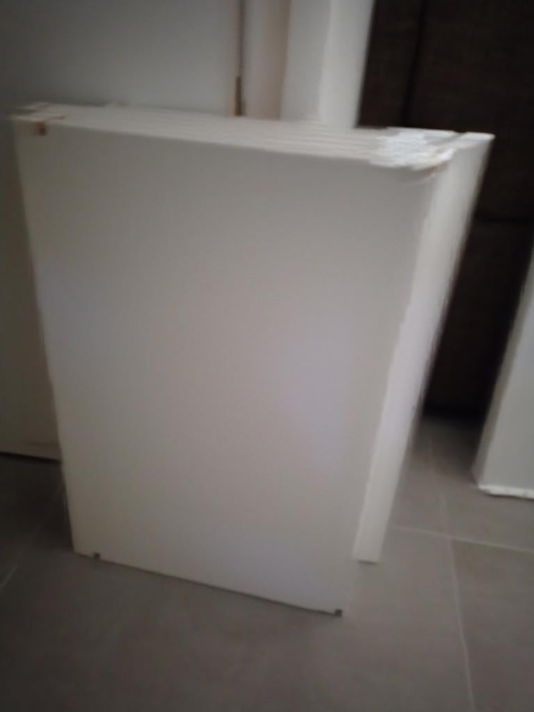 IKEA SPILDRA Bovenblad voor PLATSA, wit, 60x40 cm, Ophalen, Zo goed als nieuw