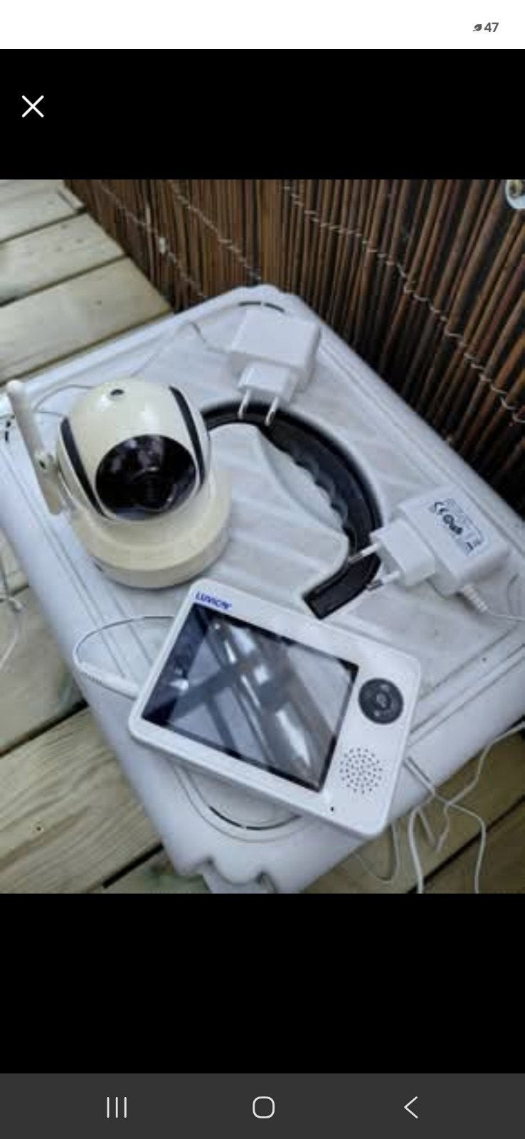Luvion Essential, Kinderen en Baby's, Babyfoons, Ophalen, Zo goed als nieuw, 100 tot 250 meter, Camera