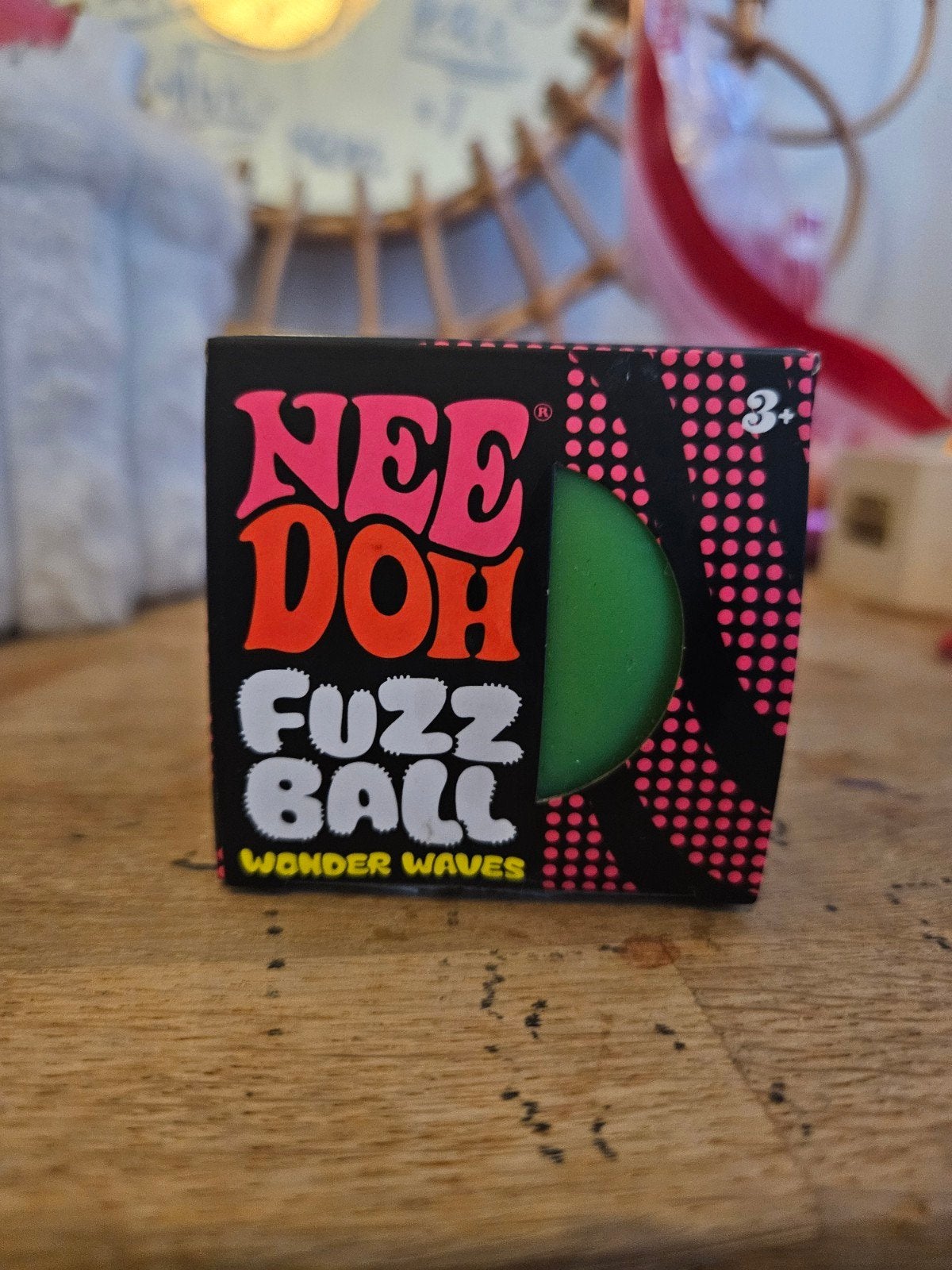 NeeDoh Fuzz Ball Wonder Waves Stressbal Groen, Ophalen of Verzenden, Nieuw