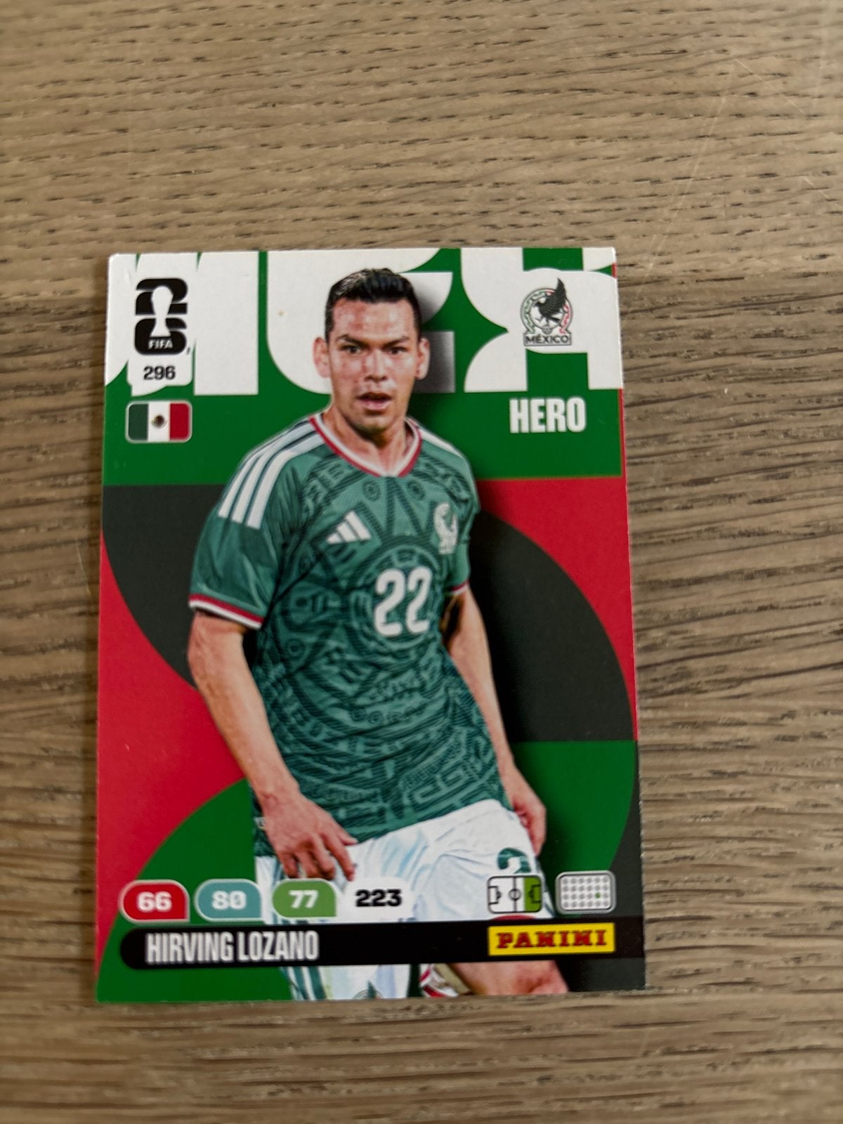 FIFA World Cup 2026 Adrenalyn XL Kaart - Hirving Lozano, Ophalen of Verzenden, Zo goed als nieuw, Buitenlandse clubs, Spelerskaart