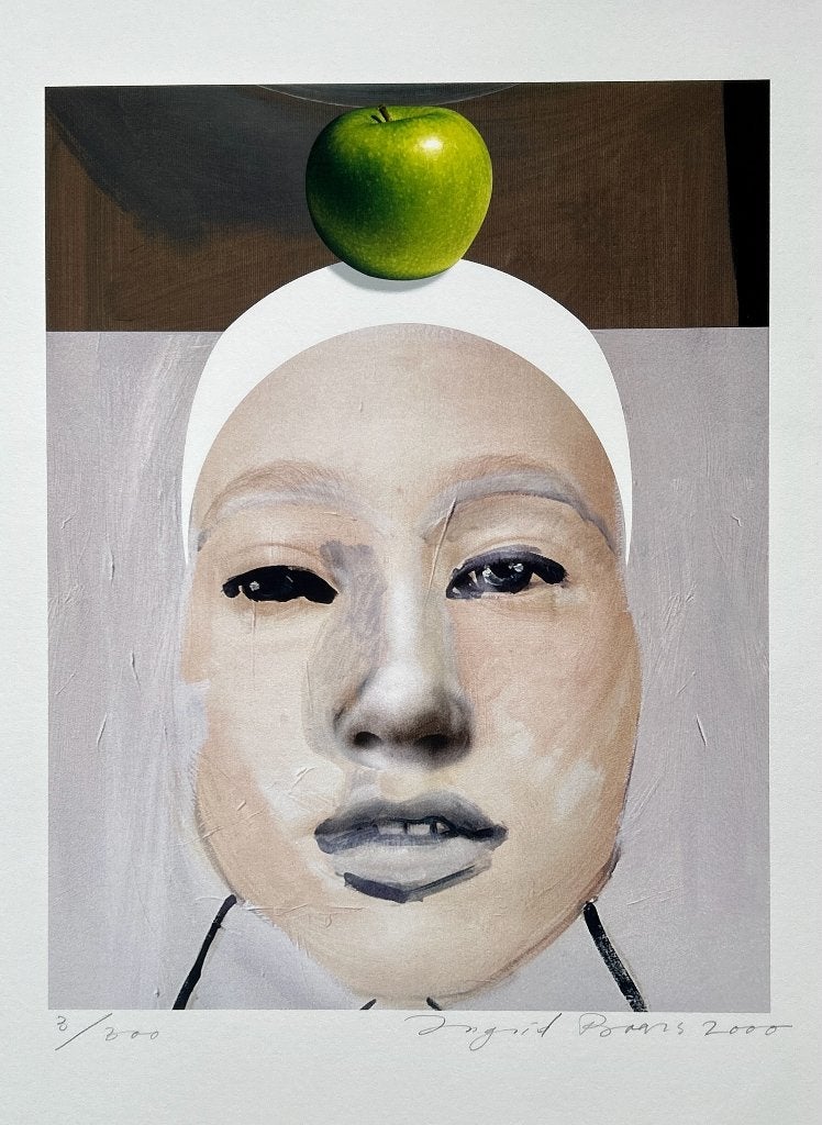 Zeefdruk Ingrid Baars, Antiek en Kunst, Kunst | Litho's en Zeefdrukken, Gesigneerd, Verzenden, Zeefdruk