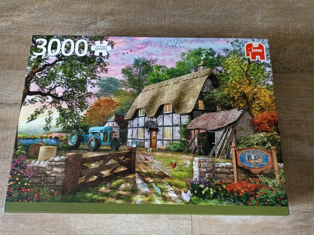 Puzzel 3000 stukjes, Ophalen, Meer dan 1500 stukjes, Zo goed als nieuw, Legpuzzel