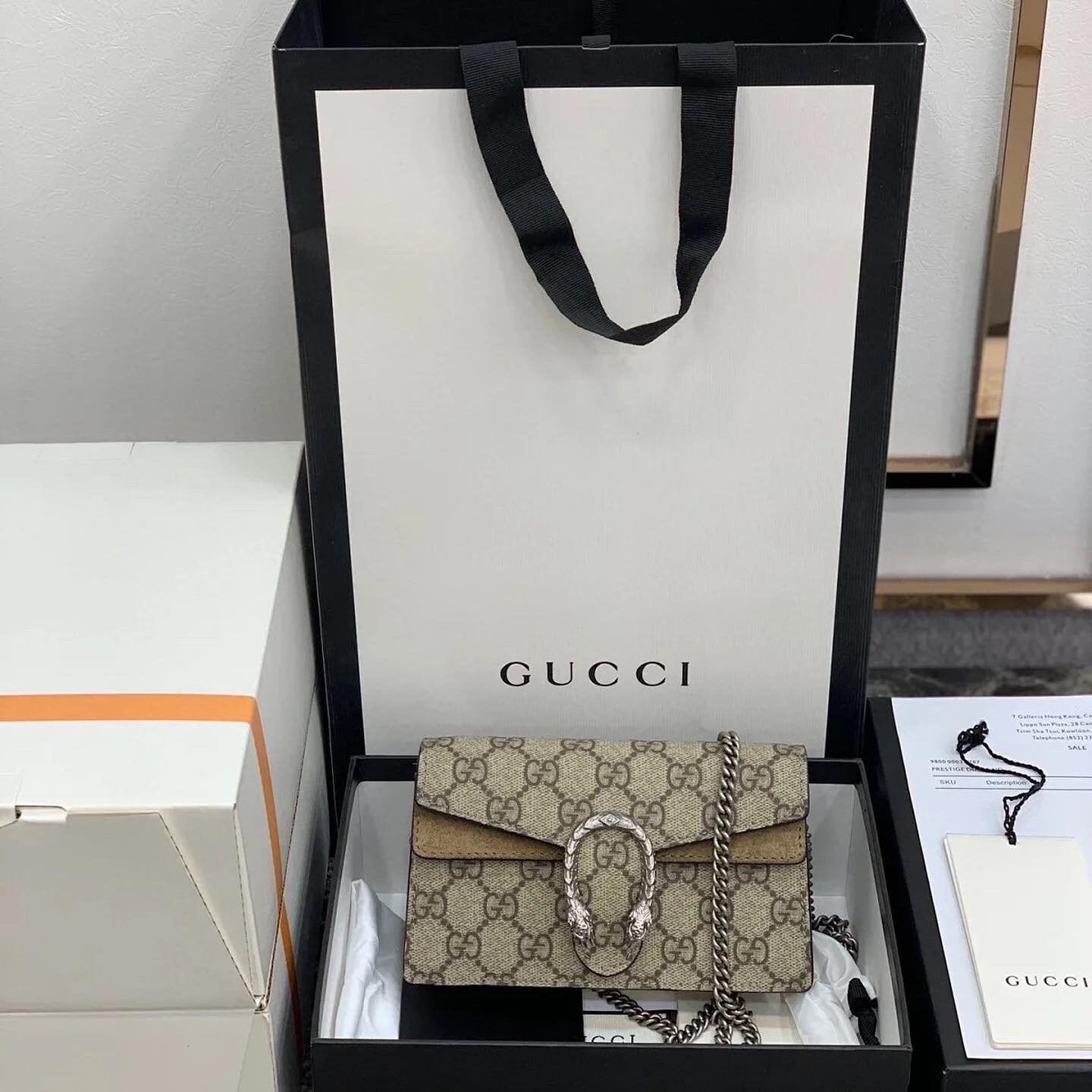 Gucci dionysus bag tas handtas crossbody, Ophalen of Verzenden, Zo goed als nieuw