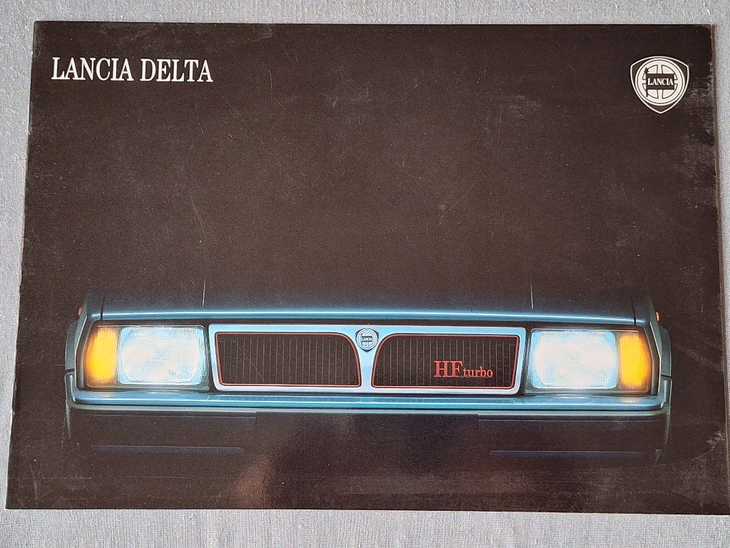 Brochure LANCIA DELTA - NL, Verzenden, Zo goed als nieuw, Overige merken