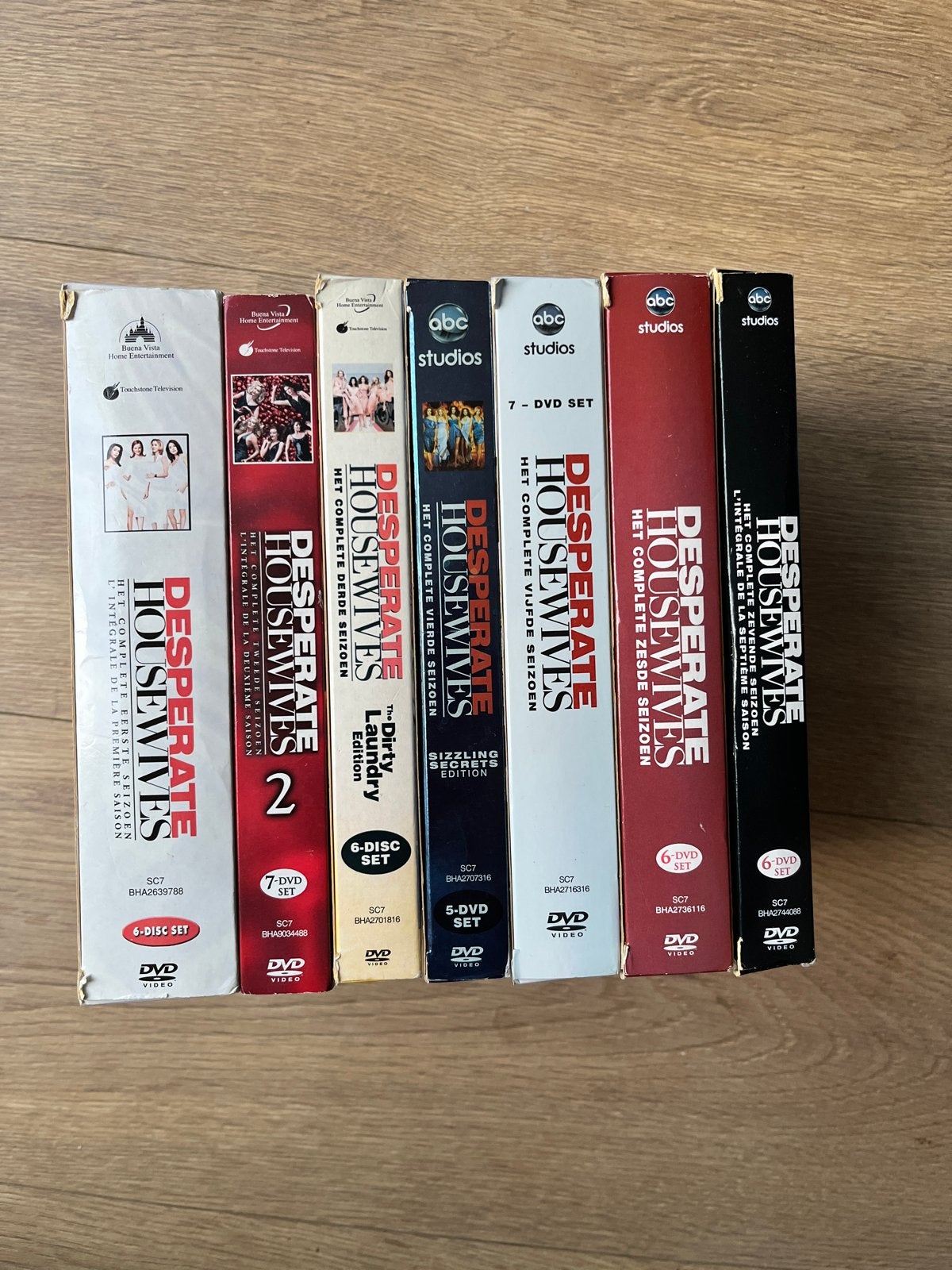 Desperate Housewives 1-7 Serie DVD Box, Nederlands, Ophalen of Verzenden, Komedie, Vanaf 12 jaar