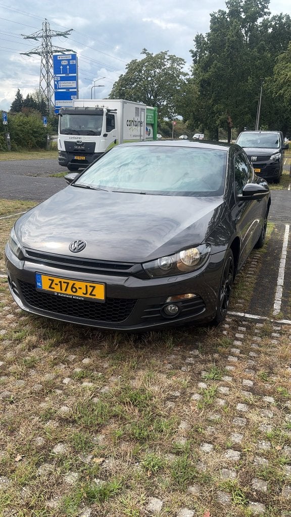 Volkswagen Scirocco 1.4 TSI 90KW 2009 Bruin, Auto's, Voorwielaandrijving, Zwart, 4 cilinders, Bruin