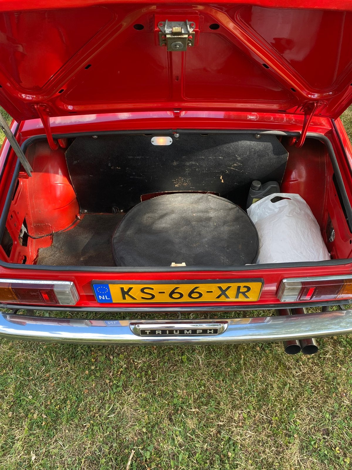 Triumph Spitfire 1.5 TC 1978 Rood, foto 6