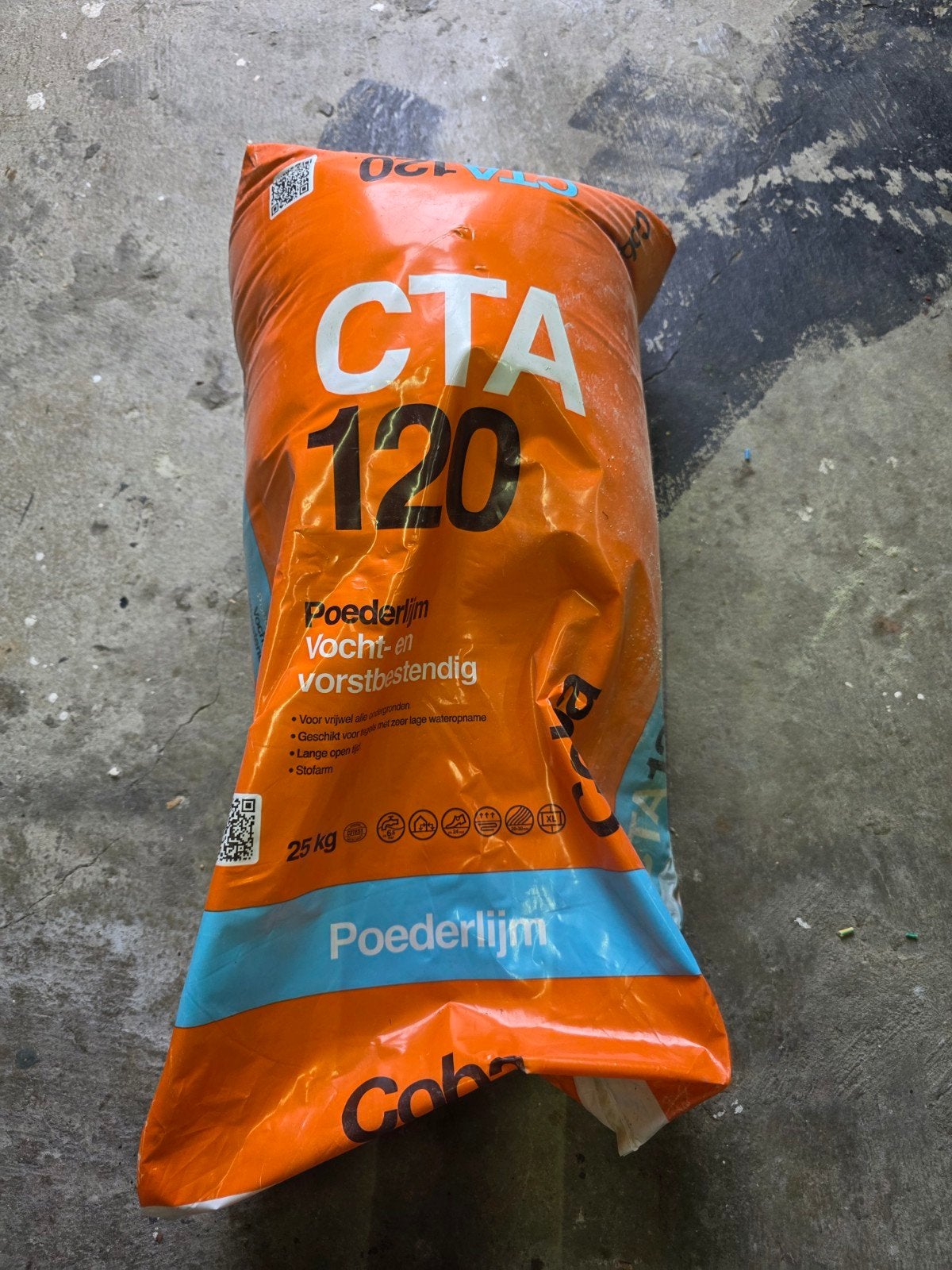Coba CTA 120 Poederlijm - 25 kg - Vocht- en vorstbestendig, Overige materialen, Overige typen, Nieuw, Minder dan 20 cm