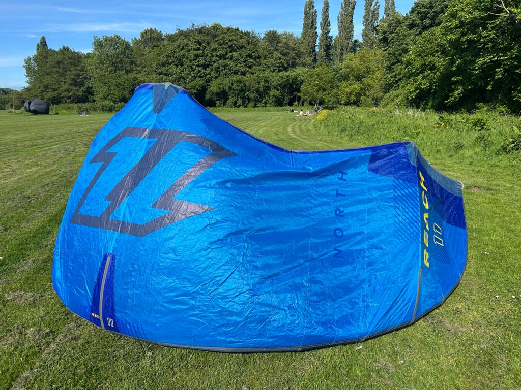 North Reach 2023 set 6m + 11m + Navigator Bar, Ophalen, Kitesurf-set, Geen board, 11 m²