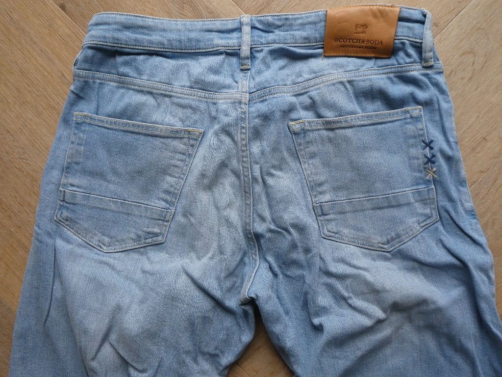Mooie Scotch & Soda spijkerbroek, Ralston maat 31-34, Blauw, W32 (confectie 46) of kleiner, Ophalen of Verzenden, Zo goed als nieuw