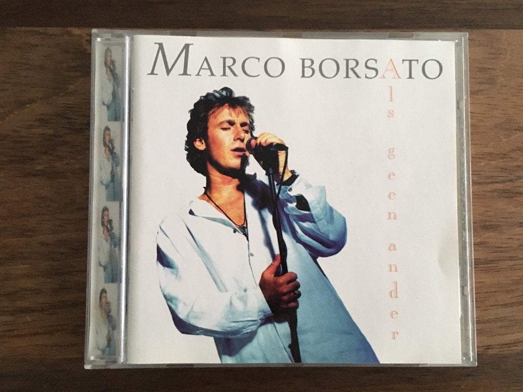 Cd Marco Borsato Als Geen Ander, Ophalen of Verzenden, Gebruikt, Pop, Album