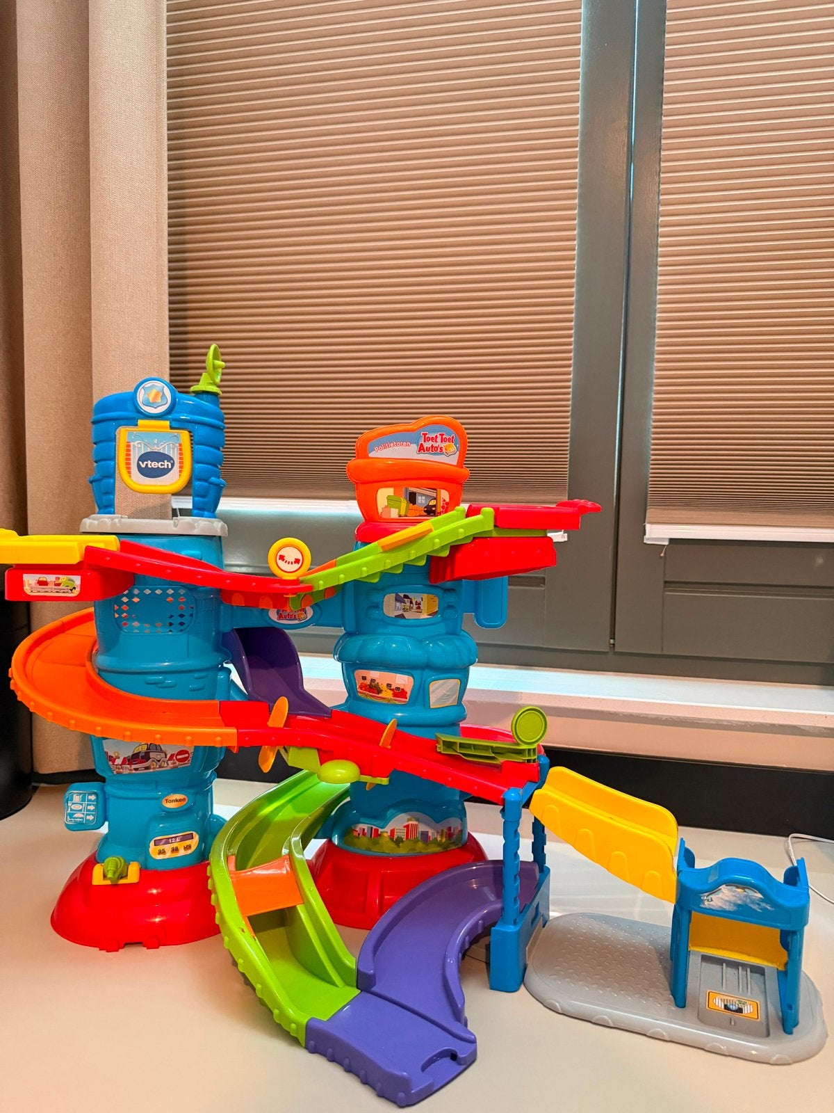 VTech Toet Toet Auto's Politietoren Speelset, Ophalen, Zo goed als nieuw, 2 tot 4 jaar