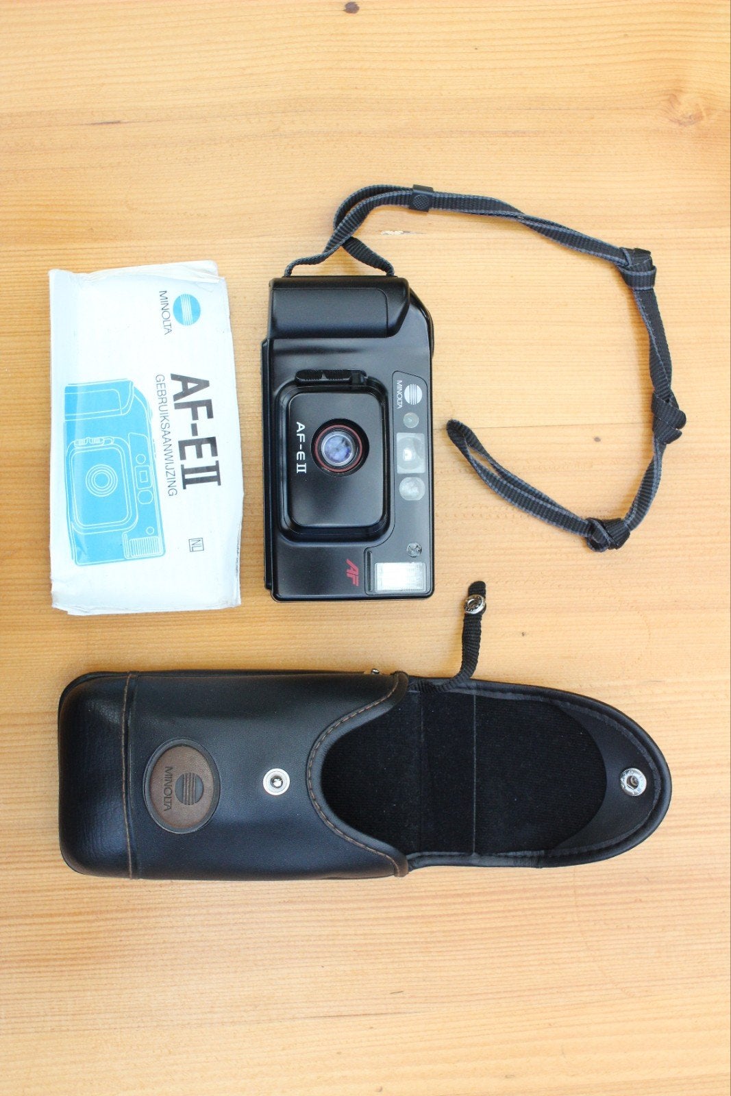 Minolta AF-E II point and shoot Compact camera, Ophalen of Verzenden, Compact, Minolta