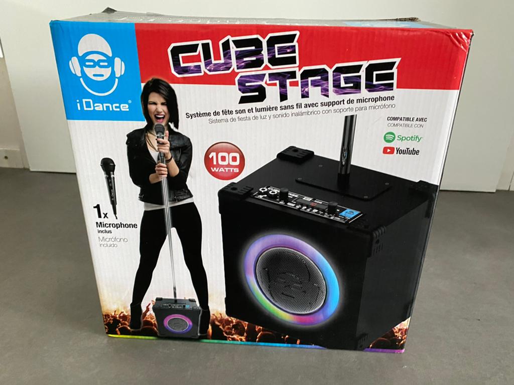 Partybox karaoke mediaplayer iDance, Overige typen, Nieuw, 120 watt of meer, Ophalen