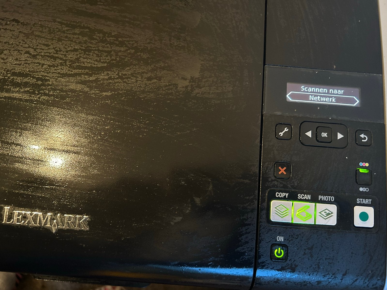 Lexmark X4650 All-in-One Printer met Wifi - Zwart, Ophalen, Gebruikt, Kopieren, Inkjetprinter