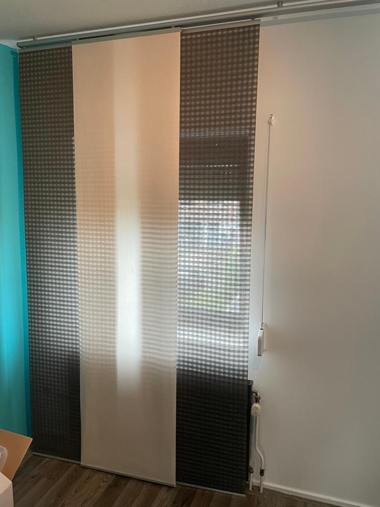 Ikea gordijnrails incl. Panelen, Ophalen, Gebruikt, Overige kleuren, 200 cm of meer