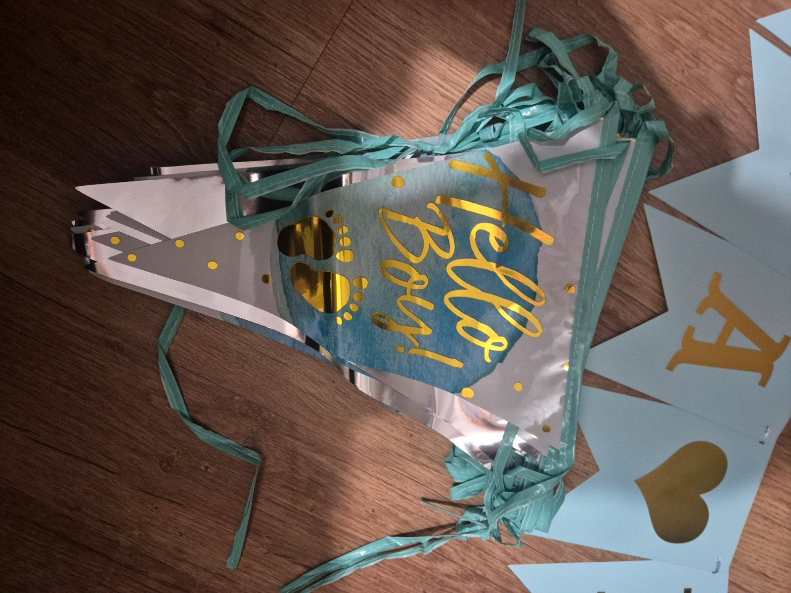 Versiering babyshower boy, Ophalen of Verzenden