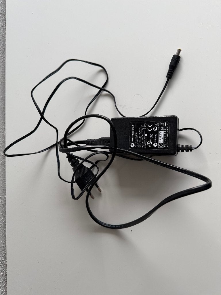 Motorola I.T.E. Powersupply, Ophalen of Verzenden, Zo goed als nieuw, Geen camera, Zwart