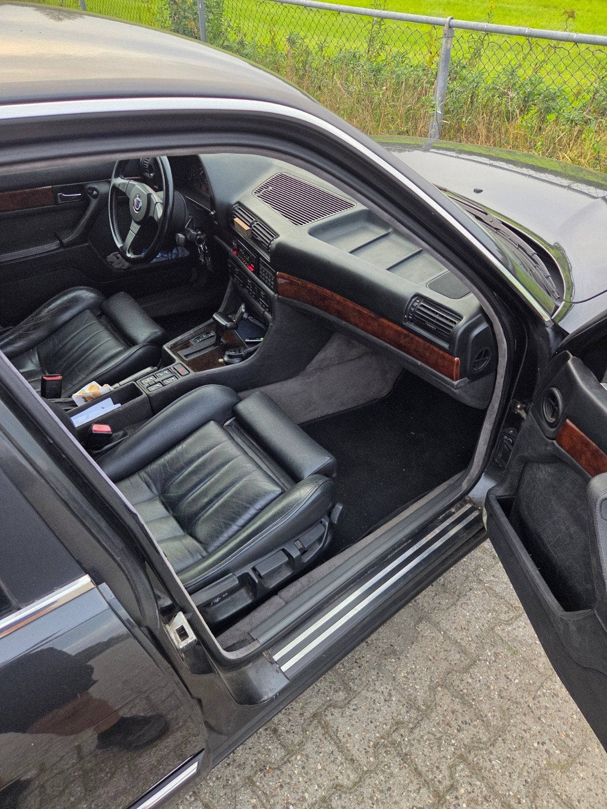 BMW 7-Serie 5.0 I 750 AUT K6 1987 Zwart, foto 9